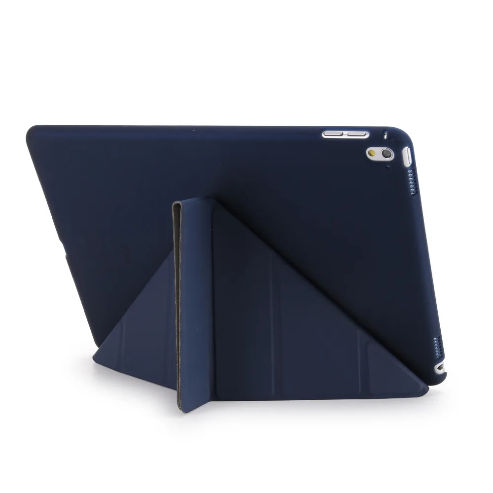 For iPad Pro 9.7inch Smart Cover Case w/ Translucent Frosted Hard Back &amp Magnetic Multi Folding Support Auto Sleep / Wake | Компьютеры