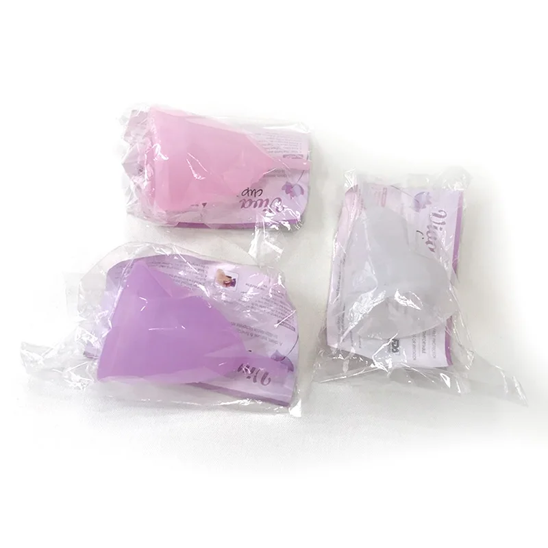 1 шт Медицинский сорт силиконовые менструальные чашки для женщин женственный