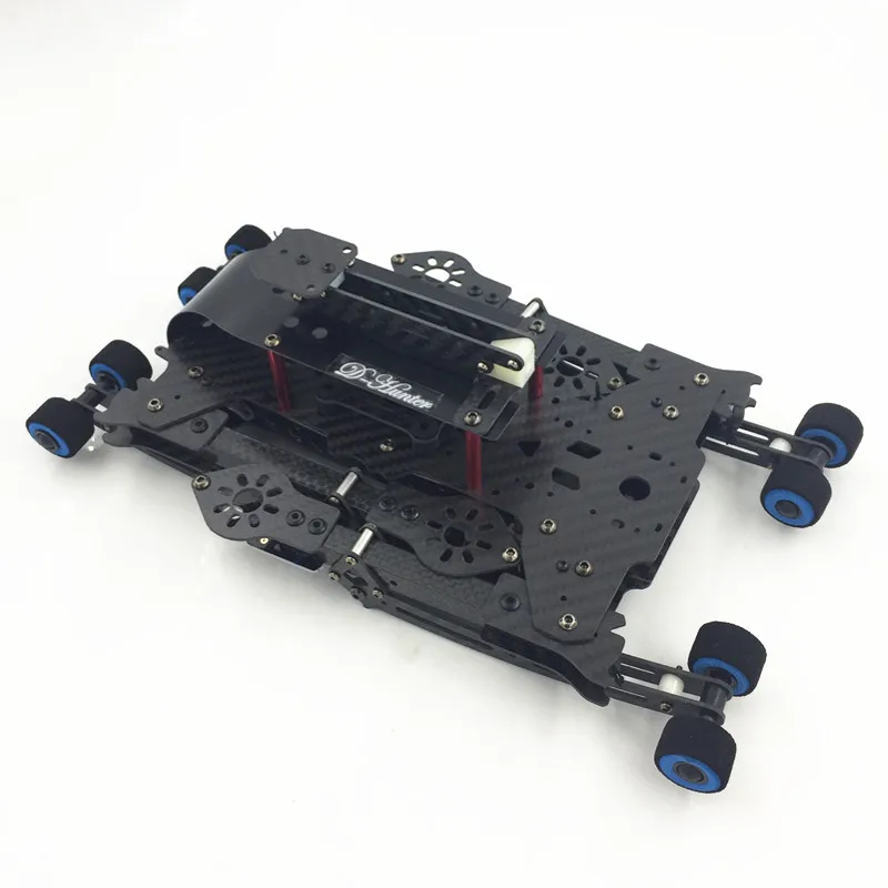 Мини DH410 FPV складной карбоновый Квадрокоптер рамка FPV с выдвижным посадочным задом 410 мм Колесная база для DIY Racing