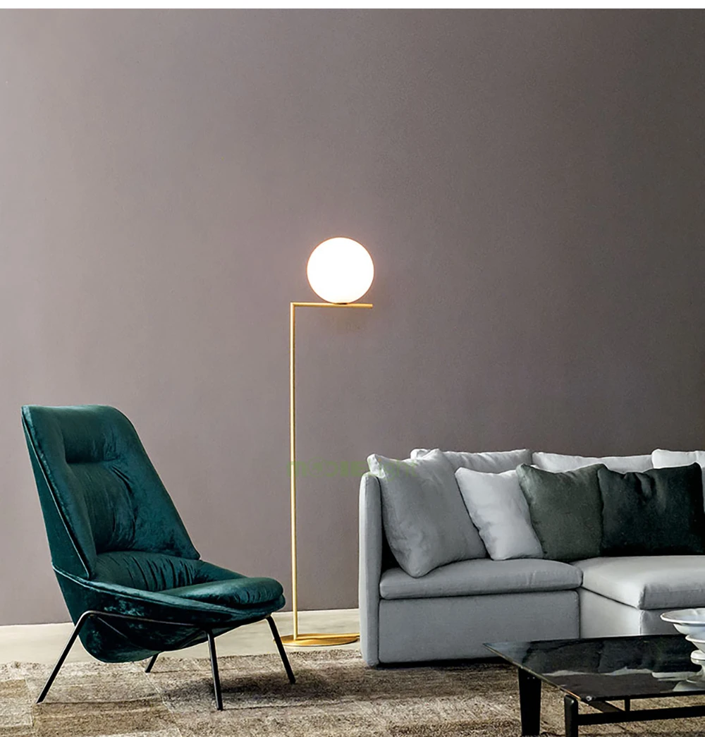 Mooielight Modern Replica Floor Lamp For Living Room glass ball LED Table Lamp For Bedroom Bedside Decoration Table Lamps