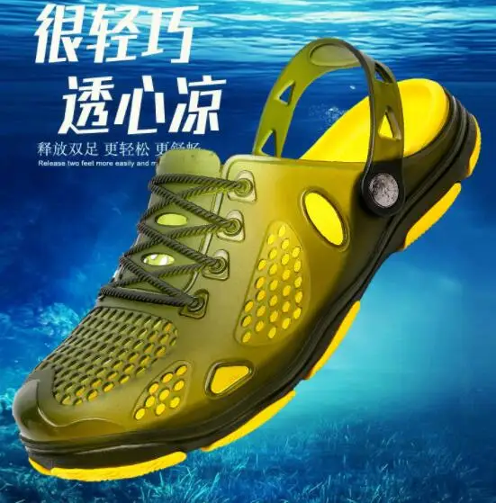 Мужские Нескользящие сандалии дышащие пляжная обувь летняя Уличная 2019 | Обувь