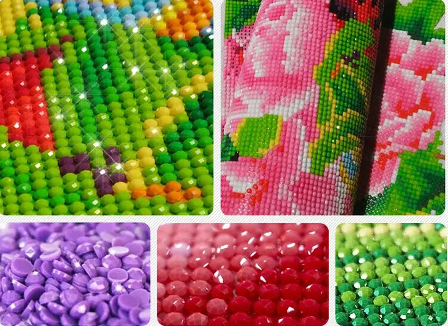 Рукоделие Diy Алмазная вышивка Белая собака животных серии алмазов картина