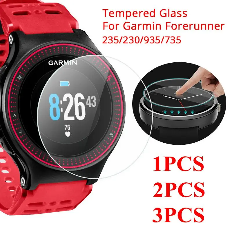 1/2/3 шт. Экран протектор для Garmin Forerunner 235 закаленное Стекло Экран Защитная пленка для Garmin 235 935 230 735 Смарт-часы