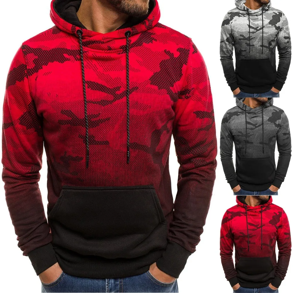 2018 новый модный бренд мужской на зиму и осень градиентный пандус с длинным