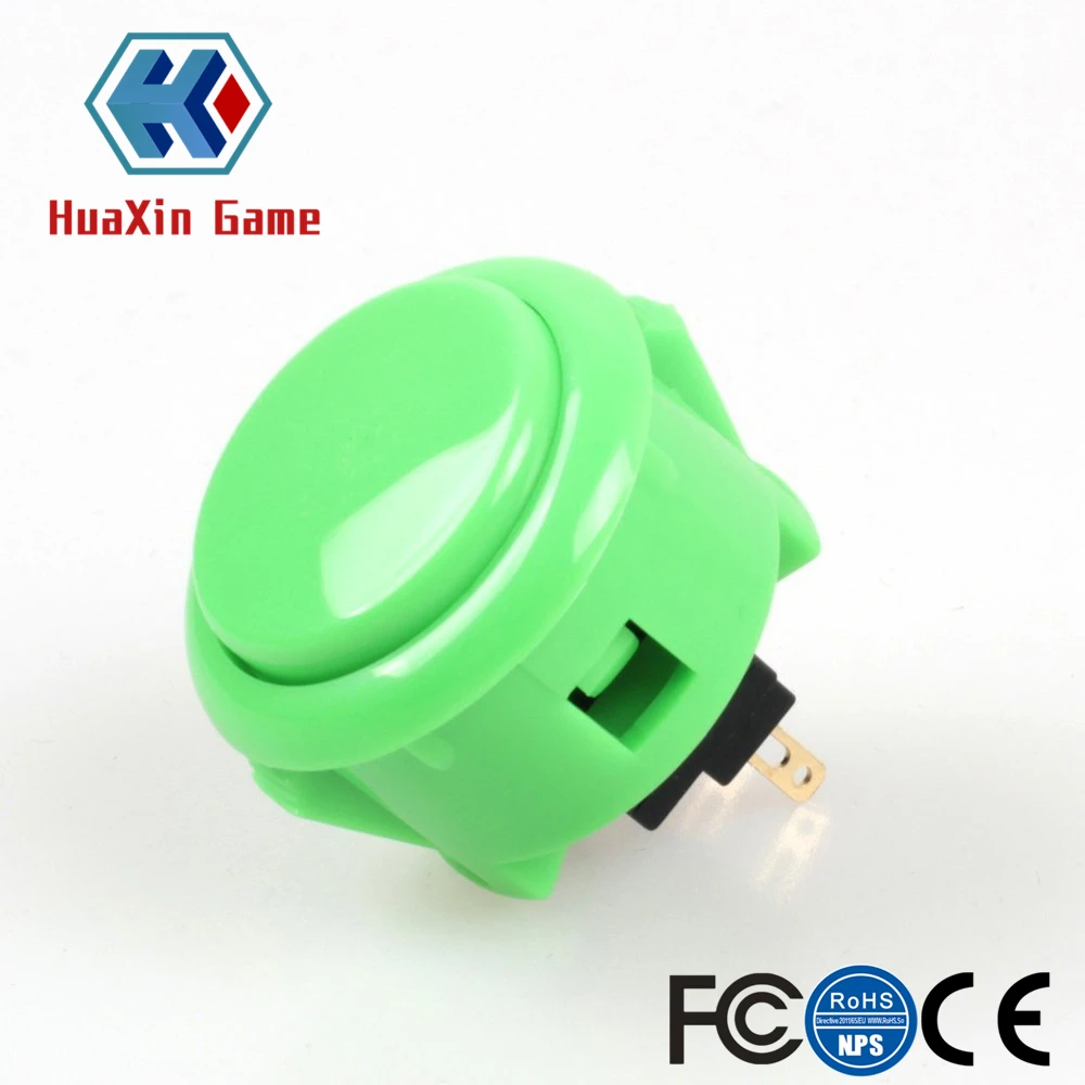 8 шт. ЯПОНИЯ Sanwa OBSF-30 Кнопка 30 мм кнопки для аркадного джойстика и Видео игровой консоли Raspberry Pi