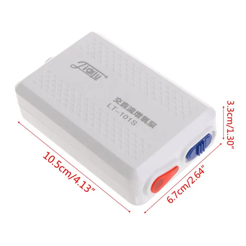 Кислородный насос аквариумный воздушный компрессор USB перезаряжаемый открытый