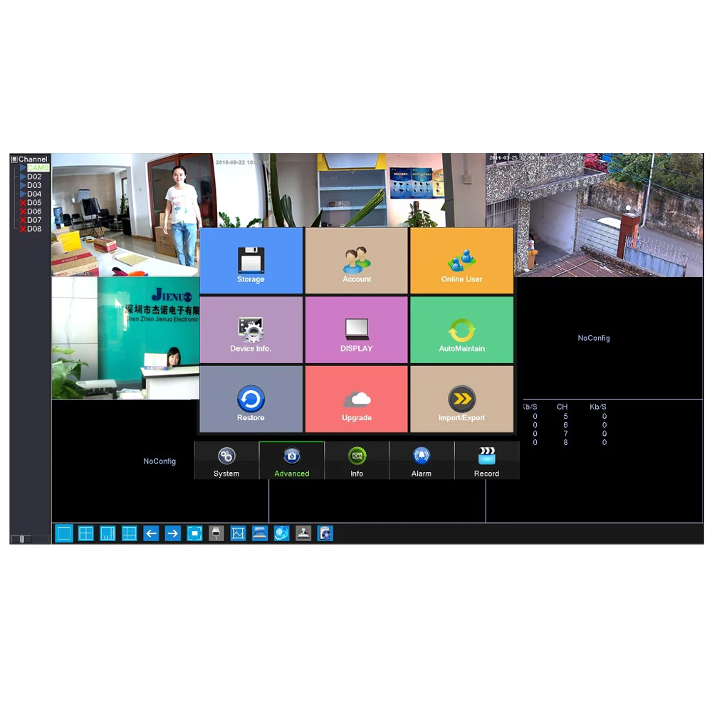 Мини NVR 4CH 8CH H265+ ONVIF 2,0 рекордер 4 канала 8 каналов для ip-камеры NVR система видеонаблюдения HD H265 CCTV NVR
