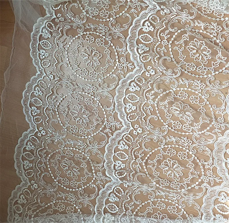 Новый геометрический дизайн с пайетками и кружевом 2019 1 ярд кружевная ткань цвета