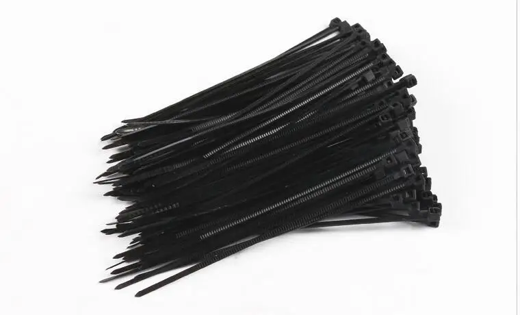 100 шт. 3*60 3x80 3*100 3*120 3*150 мм bianco nero avvolgimento autobloccante fascette in nylon | Обустройство дома