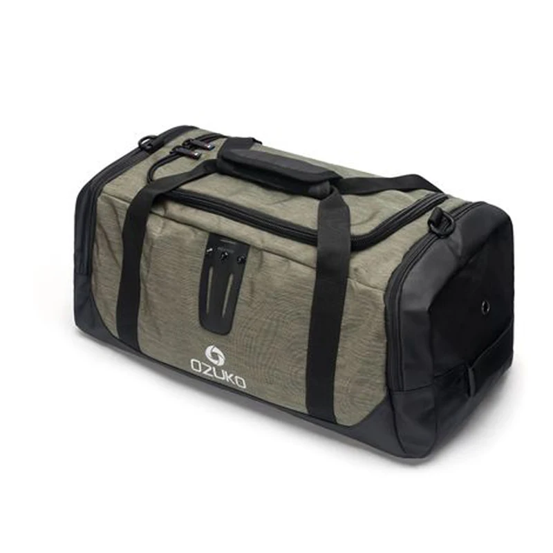 Army green Многофункциональные спортивные сумки для спортзала, Мужская большая сумка на плечо для фитнеса, рюкзак для путешествий, женская сумка для йоги, спортивная сумка-тоут - Цвет: Army green
