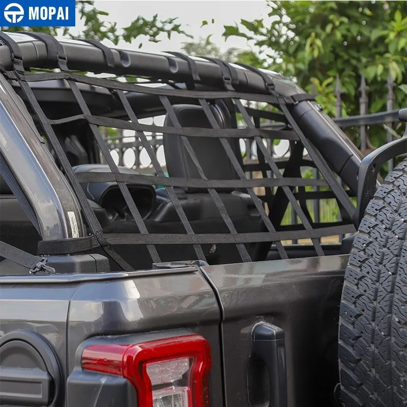 MOPAI автомобильный чехол для Jeep Wrangler JK JL, автомобильный багажник, Багажник на крыше, грузовой Трейл, сетка для хранения для Jeep Wrangler JK JL 2007