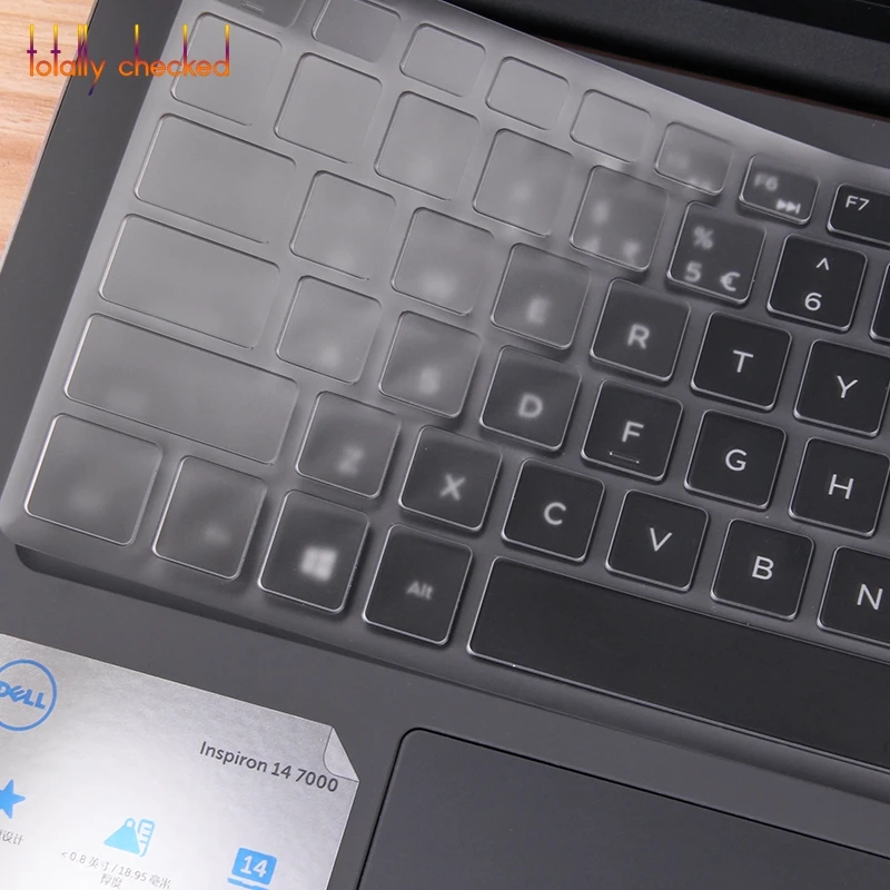 Защита для клавиатуры ноутбука Кожа Dell Inspiron 15 7000 7570 7560 7460 7572 7472 7370 чехол Ультра