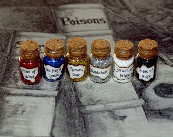 12 шт./лот злая королева волшебное заклинание 6 флаконов злой уродства зелье Мини