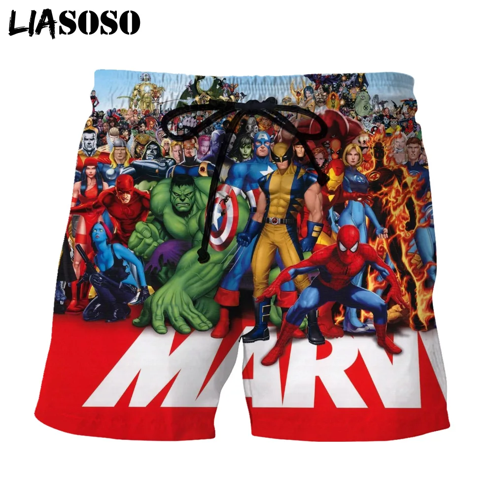 LIASOSO naverable Hulk футболка с капюшоном свитшоты Marvel comics 3D печать Supereroe Thanos Hawkeye Camicia hu6589
