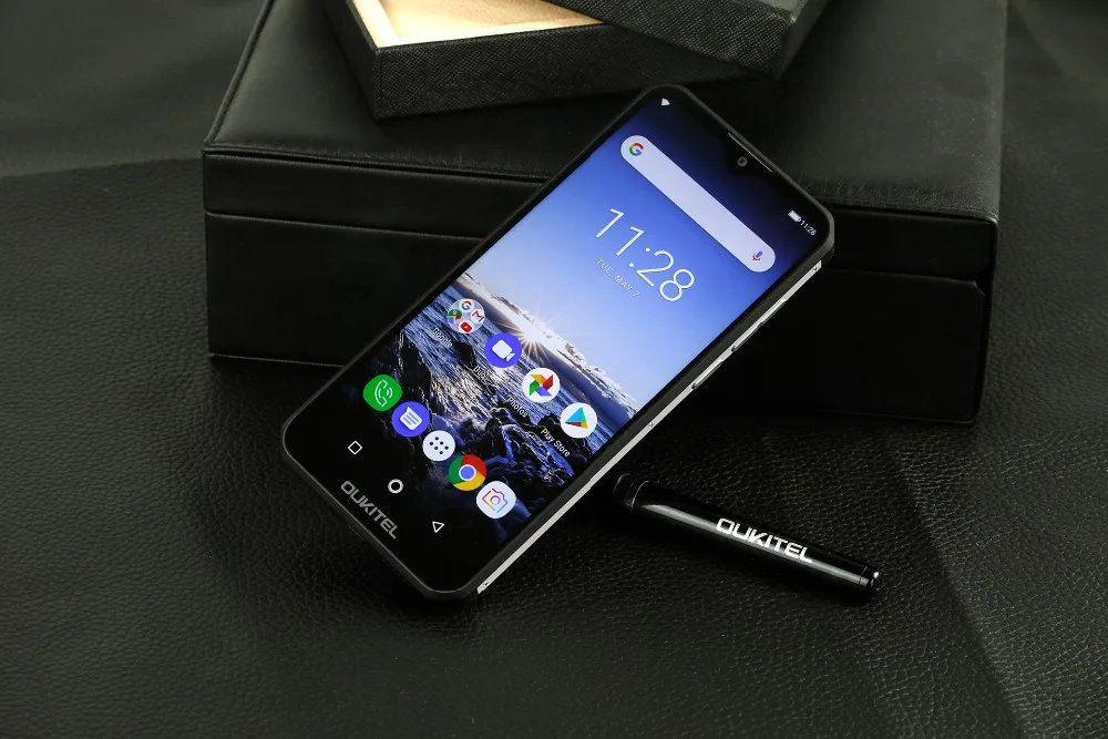OUKITEL K12 5V 6A Смартфон Android 9,0 мобильный телефон 6,3 ''19,5: 9 MTK6765 6G Оперативная память 64G Встроенная память NFC 10000 мАч Quick Charge, определение отпечатка пальца