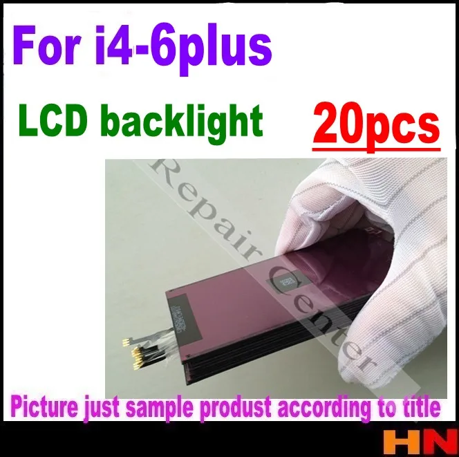 20 шт. Высокое качество Новый ЖК-дисплей подсветка пленка для iPhone 4 5 5s 5c 6 6G 6p plus