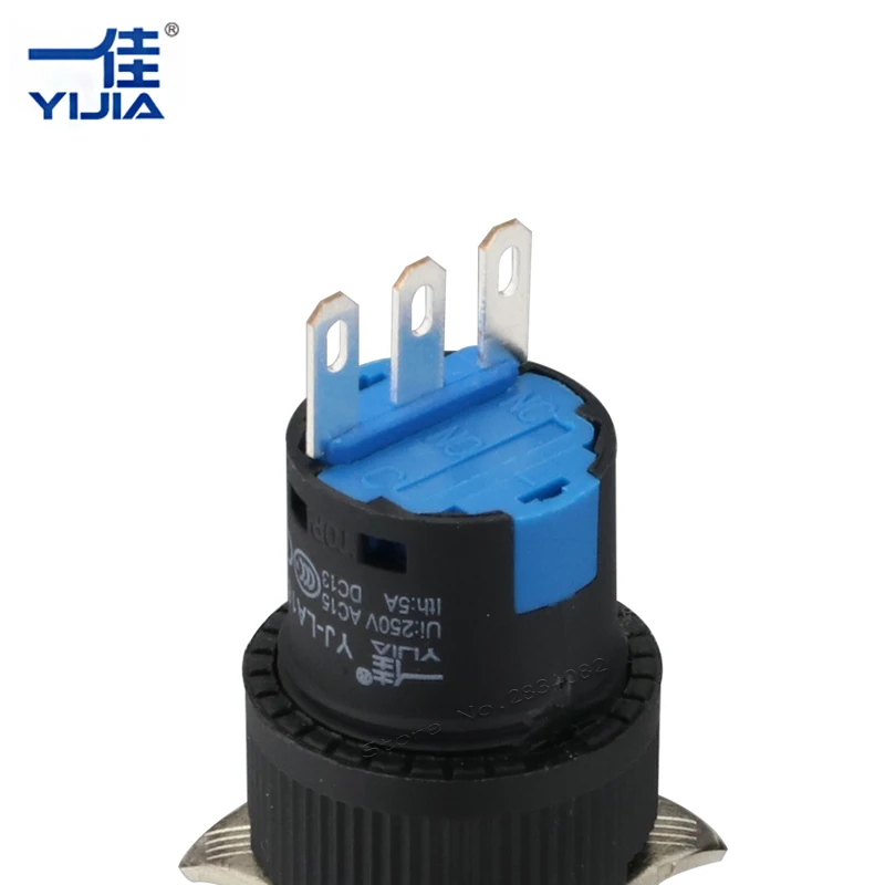 Фото silver alloy contact no lock 16mm Momentary mushroom cap round Push Button Switch Self Auto Reset six pins 2NONC LA16-22M Обустройство silver alloy contact no lock 16mm Momentary mushroom cap round Push Button Switch Self Auto Reset six pins 2NONC LA16-22M Обустройство