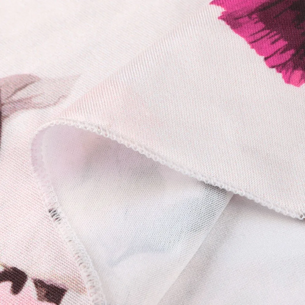 Wummer платья для беременных женщин без рукавов с оборками Цветочные Элегантные