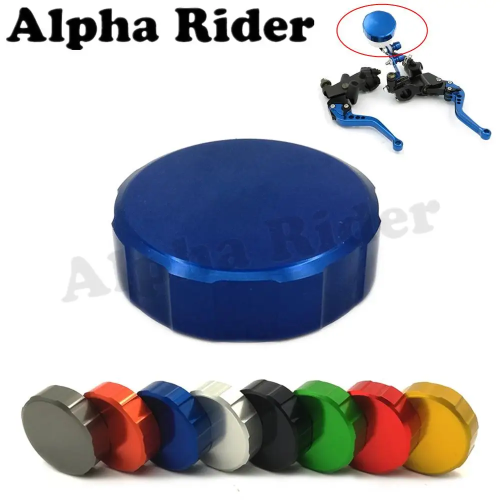 Мотоцикл с ЧПУ бачка Кепки для Yamaha YZF R1 R6 R3 R25 XJR FJR 1300 FZ1 FZ6 FZ8 MT 07 09 50 мм цилиндр|brake fluid