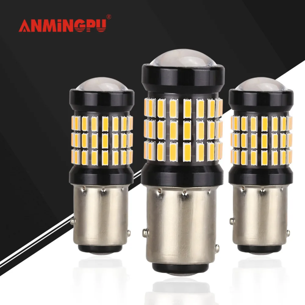 Светодиодный фонарь ANMINGPU 2x P21/5 Вт автомобильный сигнальный светильник 1157