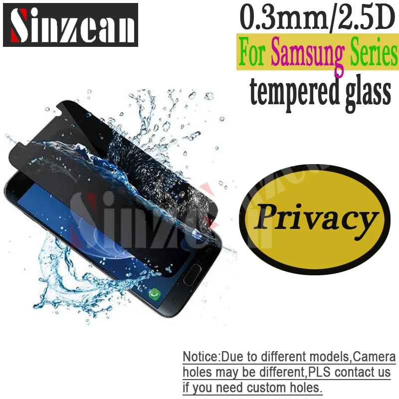 Sinzean 50 шт. закаленное защитное стекло для экрана Samsung Galaxy S7/S8/S9/Plus/A8 Plus/J5/7 Prime /J2 Pro 2018