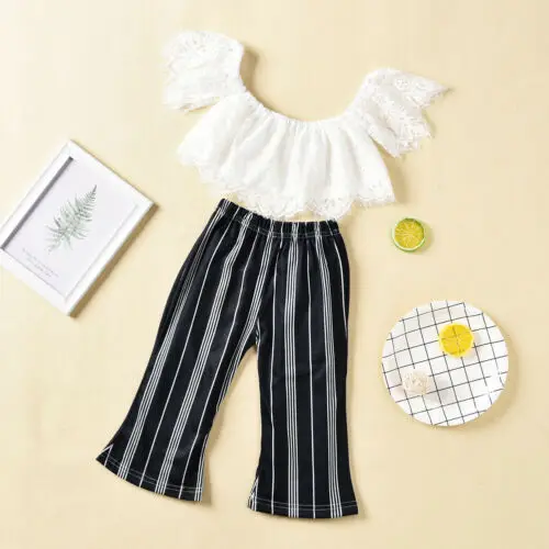 Детская одежда для маленьких девочек пуловер с круглым вырезом без рукавов