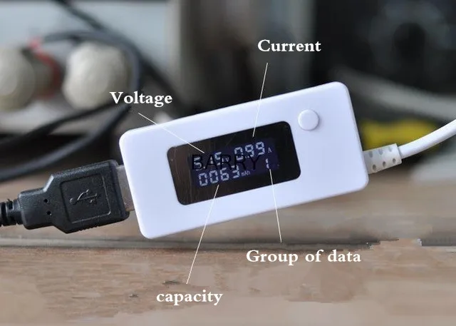3 шт. USB тестер емкости аккумулятора с цифровым дисплеем|current voltage|usb battery testerbattery meter