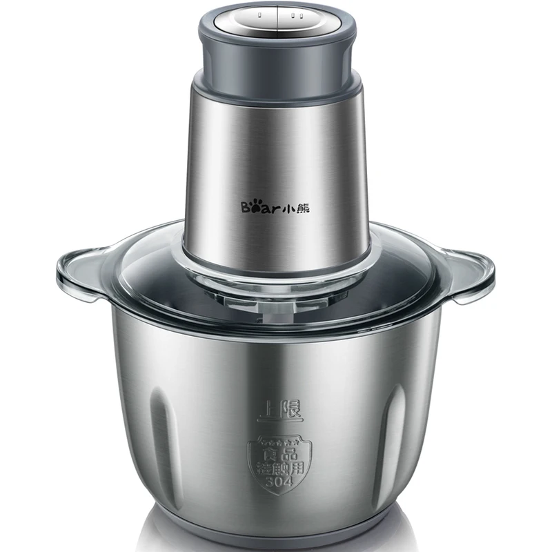

Bear Automatic Electric Stainless Steel Meat Grinder Chopped Stir Meat Grindering Machine