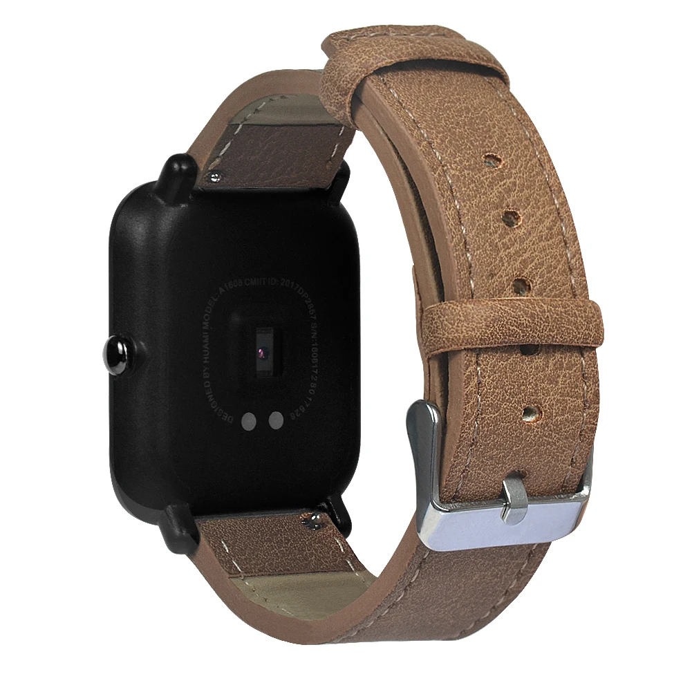 Ремешок FIFATA из искусственной кожи для Xiaomi Huami Amazfit Bip Lite, Молодежные умные часы, аксессуары, ремешок для наручных часов