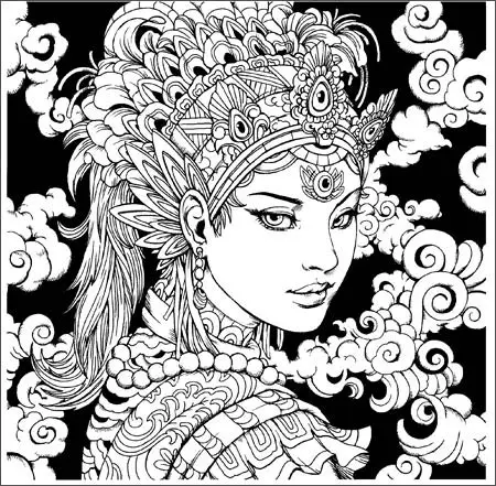 Chinese Coloring Book For Adult kid Children Painting Drawing Graffiti Hand Painted Art Books Colouring |