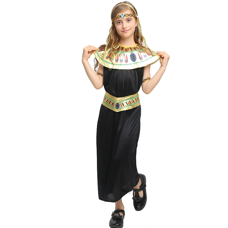 Костюмы на Хэллоуин для мальчиков и девочек Древний Египет египетский фараон