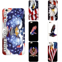 usa united states national flag with blad eagle arts theme tpu phone cases for iphone 6 7 8 s xr x plus 11 pro max