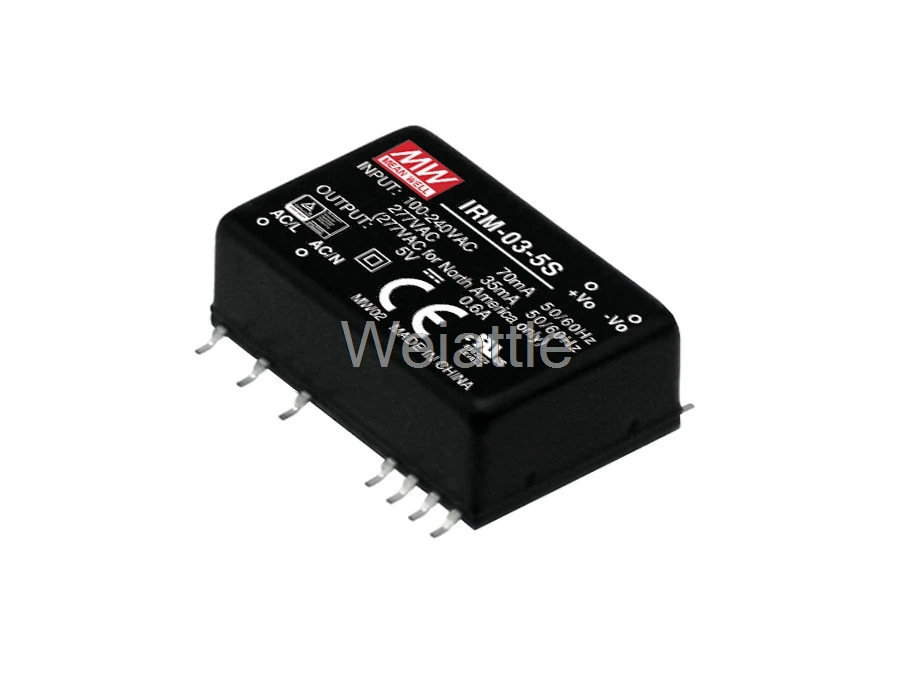 Бренд MEAN WELL представляет оригинальный IRM-03-24 24V 125mA meanwell IRM-03 3W монтируемый на