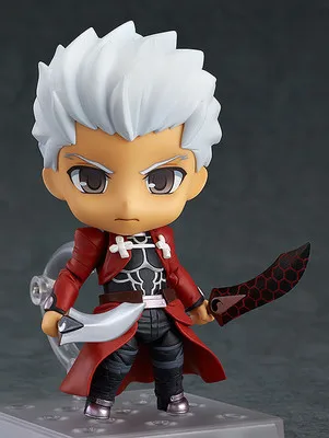 Симпатичные Nendoroid Fate Stay Night эмия Ширу Арчер игрушки куклы 10 см ПВХ фигурка