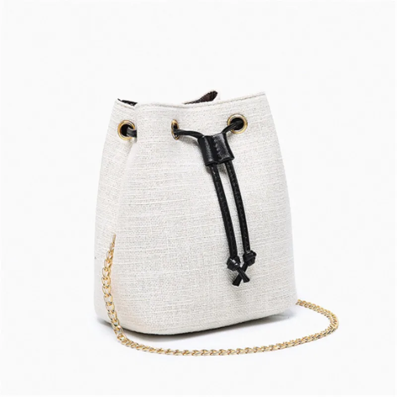 Модная женская мини-сумка-мешок дизайнерские сумки женские 2019 черные маленькие