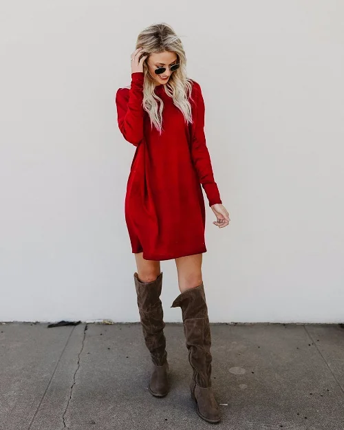 Новые женские платья весна/осень одежда женская трикотажное платье для