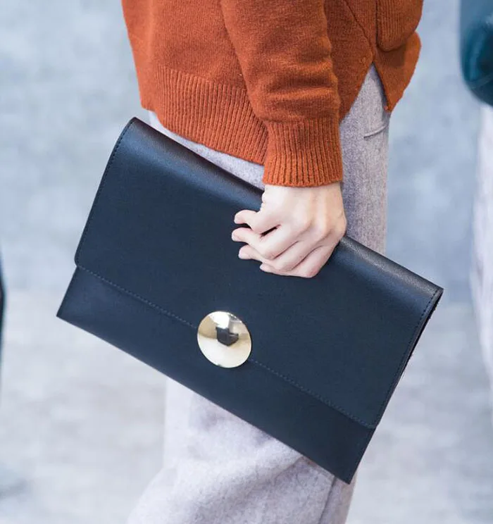 Женская модная сумка из искусственной кожи клатч конверт на плечо вечерняя