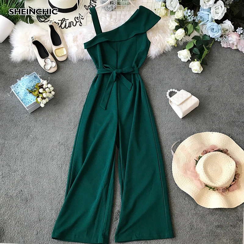 Женские винтажные Комбинезоны на шнуровке Элегантные повседневные бретельках