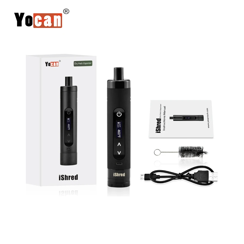 Оригинальный YOCAN iShred комплект 2600 мАч встроенный аккумулятор сухой травы