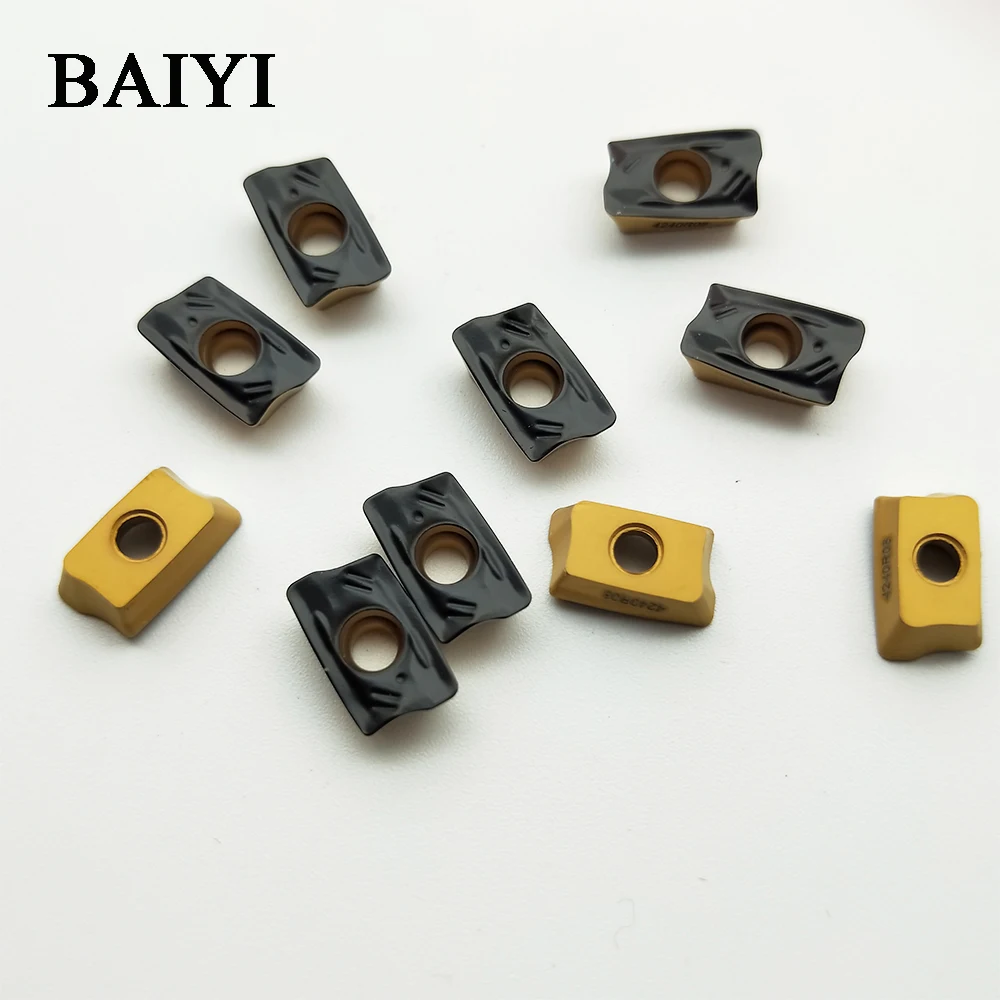 10 шт. карбид вольфрама R390 11T308M PM 4240 карбидные вставки Металлические Токарные