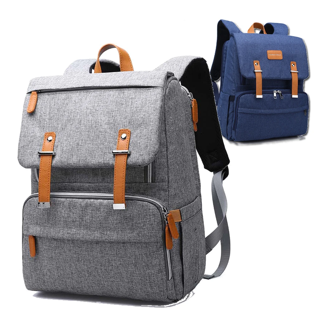 

Diaper Bag Backpack Large Capacity Baby Nappy for Care Multifunction Travel Insulation waterproof 2019 New