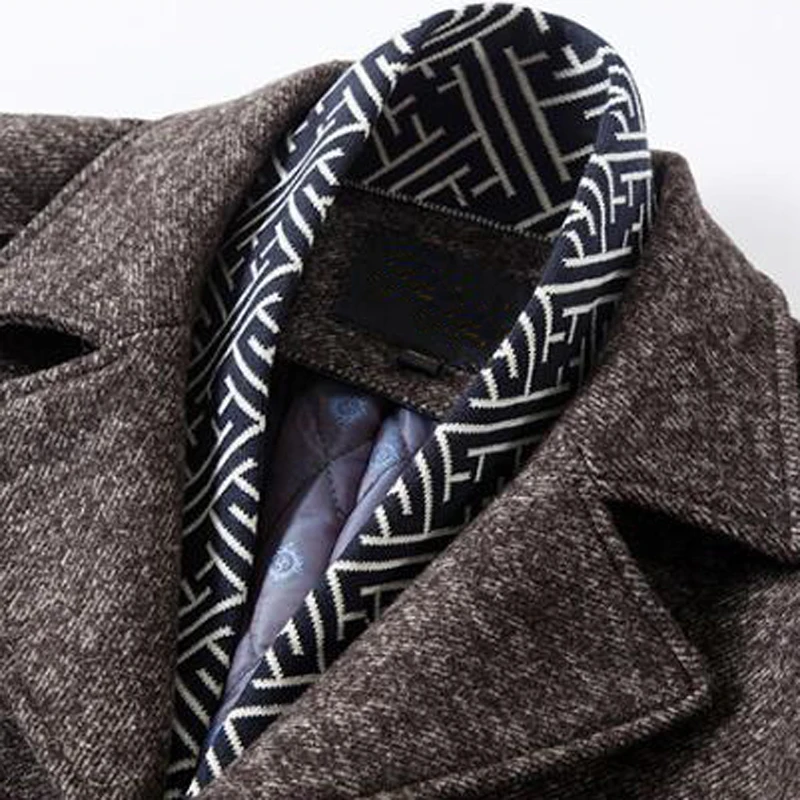 2019 мужские повседневные Модные приталенные деловые пальто большого размера