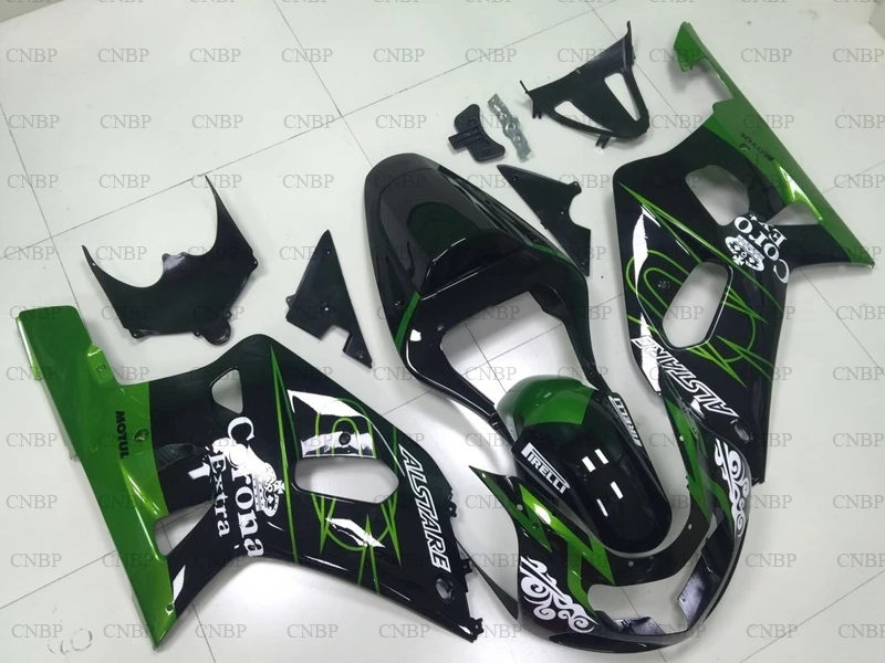 GSX R 600 750 1000 2000 - 2003 K12 Обтекатели для мотоциклов 01 00 черные и синие обтекатели | Дом