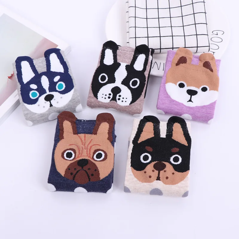 1 пара новинка весна осень милые женские носки с ушками животных хлопковые для