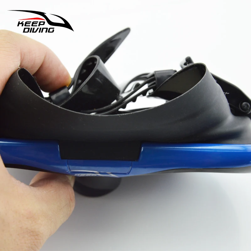 Маска для подводного плавания профессиональная полностью сухая складная