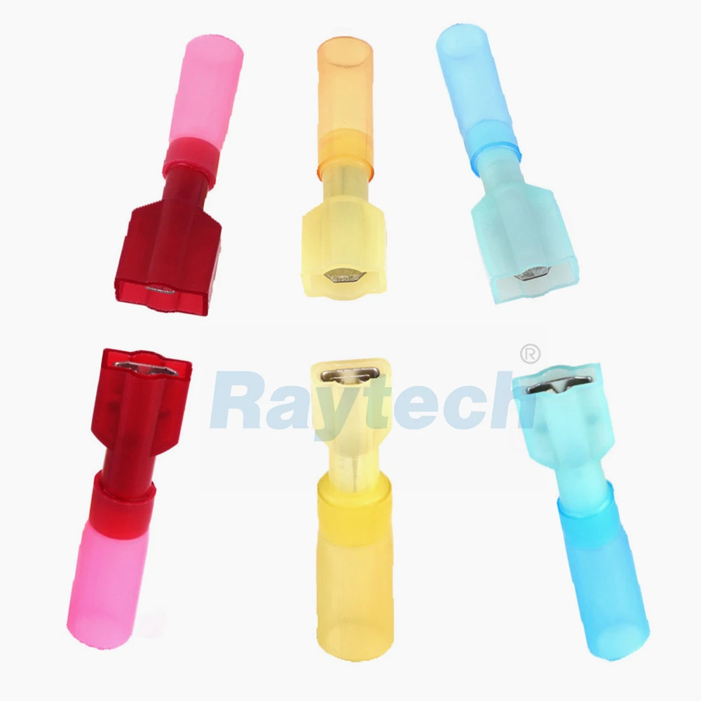 Raytech электрические HDPE термоусадочные трубки с нейлоновой изоляцией Tab и нажимной