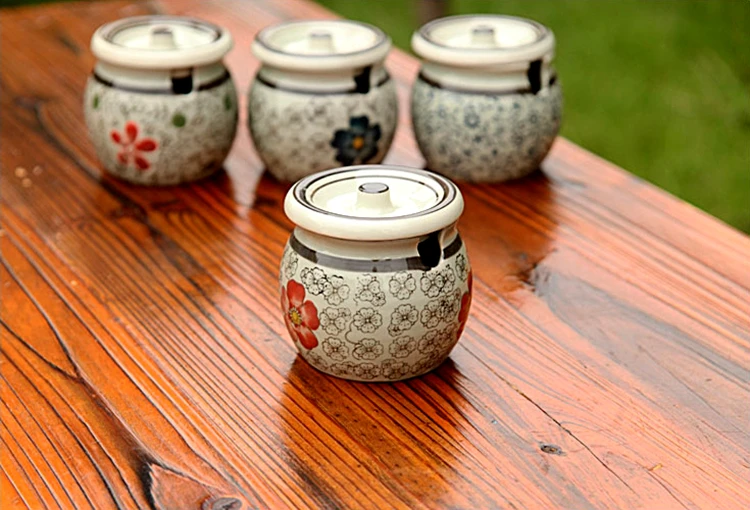 Быстрая доставка! Фарфоровые банки для соли и перца 250 мл|salt can|salt pepperfigurative artwork |