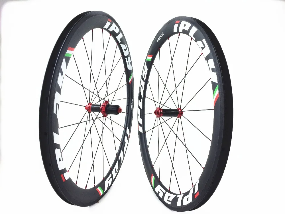 Карбоновый дорожный велосипед IPLAY 55 мм глубокий клинчерный обод шириной 25
