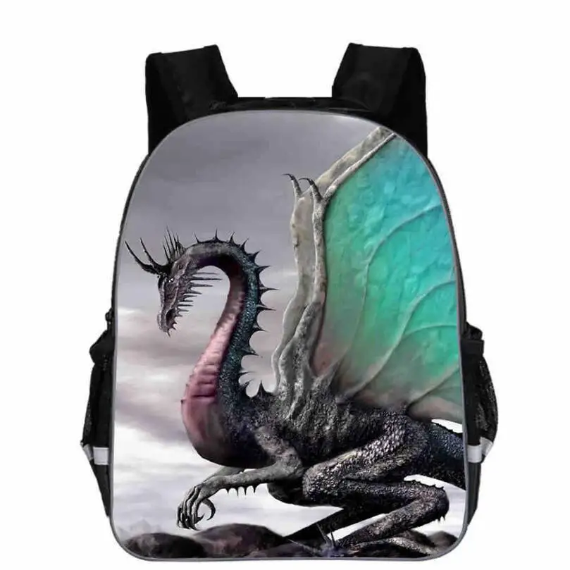 Рюкзак с динозавром животное Аниме Дракон Орел рыба машина повседневные