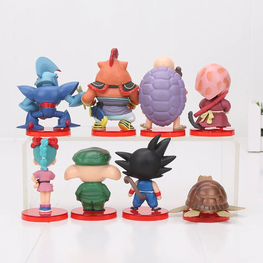 8 шт./компл. Dragon Ball Z фигурку Сон Гоку Frieza Фриза морозильник Вегета Zarbon PVC Моделя с хорошим спросом для костюмированной вечеринки по японскому аниме Рисунок с рисунками из комикса «Жемчуг дракона»
